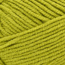 Close-up of bright green yarn