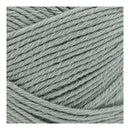 Close-up of gray yarn ball