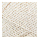 Close-up of beige yarn with a textured pattern