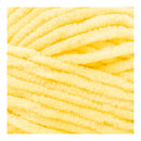 Close-up of a ball of yellow yarn