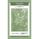 Lisa Horton Crafts 3D Embossing Folder 5"x7" - Floral Wishes