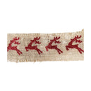 Little Birdie Burlap Glitter Roll 6cm x 1m - Rudolph Reindeer*^