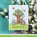 Lawn Clippings Colouring Stencils - Little Woodland Library Friends