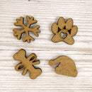 Hunkydory MDF Shapes - Christmas Paws*