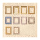 Poppy Crafts Paper Window Frames 30 Pack - Vintage Art Collection
