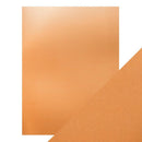 Craft Perfect Satin Mirror Cardstock 8.5"X11" 5/Pkg Satin -Copper Mine