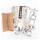 Poppy Crafts Mixed Media Material Kit - Space & Plants