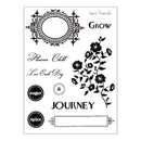 Mpress Clear Stamp Set - Flower Child