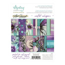 Mintay Papers Art Journal Kit with floral and abstract designs on a white background