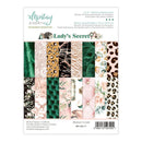 Pack of paper sheets with various patterns on a white background, featuring the brand 'Mintay Papers'.