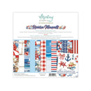 Mintay Scrapbooking Paper Pad 8" x 8" - Riviera Moments