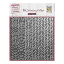 Nellie's Choice 3D Embossing Folder - Chevron