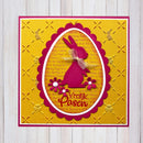 Nellie's Choice 3D Embossing Folder - Bunnies and Clovers