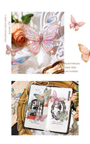 Poppy Crafts Crystal Butterfly Sticker Pack - Blue Butterfly