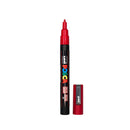 POSCA Fine Tip Paint Marker Pen PC-3M - Dark Red*