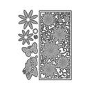 Poppy Crafts Cutting Dies #768 - Fancy Floral Banner #3