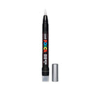 POSCA Brush Tip Paint Marker Pen PCF-350 - Metallic Silver