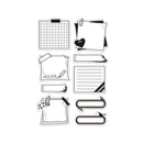 Poppy Crafts Clear Stamps #509 - Planner Bits #6