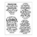 Poppy Crafts Clear Stamps #535 - The Lord #3