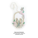 Pink Ink Designs 6"x 8" Clear Stamp Set - Christmas Series - Two Turtle Doves*