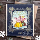 Pink Ink Designs 6"x 8" Clear Stamp Set - Christmas Series - Pigs In Blankets*