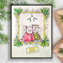 Pink Ink Designs 6"x 8" Clear Stamp Set - Christmas Series - Pigs In Blankets*