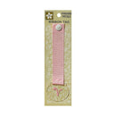 Pressed Petals Ribbon Tag - Pink V*