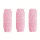 Poppy Crafts Velour Yarn 100g 3 Pack - Powder Pink