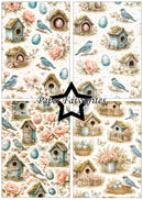Paper Favourites A5 Single Sided Paper Pack - Bird House