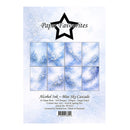 Packaging of Paper Favourites alcohol ink paper with blue sky design