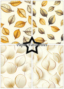Paper Favourites A5 Single Sided Paper Pad - Leaves