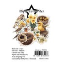 Packaging of bird nest and bird die-cuts with 'Paper Favourites' branding on a white background.