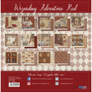 Papers For You Scrapbooking Paper 6"x6" - Wizarding Adventure Red