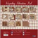 Papers For You Scrapbooking Paper 8"x8" - Wizarding Adventure Red