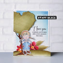 Penny Black Clear Stamps - Heart Hops