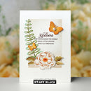 Card with floral design and 'Kindness' message, featuring Penny Black branding.