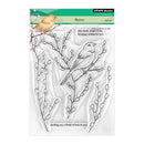 Penny Black clear stamp set with birds and branches on a white background