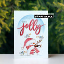 Penny Black Clear Stamps - Frosty Feathers