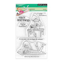 Penny Black clear stamp set with illustrations and text on a white background