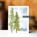 Penny Black Clear Stamps - Winter Trees