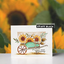 Penny Black Creative Dies - Sunflowers Cut Out