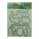 Penny Black Creative Dies with animal shapes on a green background
