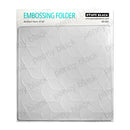 Penny Black embossing folder with wavy line pattern on a white background