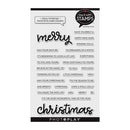 PhotoPlay Say It With Stamps Photopolymer Stamps - Merry Christmas