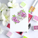 Pinkfresh Studio Stencil Set - Blushing Blooms