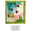 Pink Ink Designs A6 Clear Stamps - Decorative Sentiments