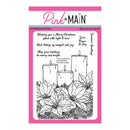 Pink & Main Clear Stamps - Christmas Candles