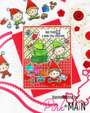 Pink & Main Clear Stamps - Christmas Elves
