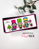 Pink & Main Clear Stamps - Nutcracker Kisses
