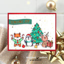 Pink & Main Dies - Christmas Sentiment Strip